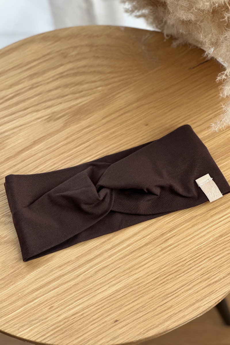 Stirnband Truffle mit Knoten
