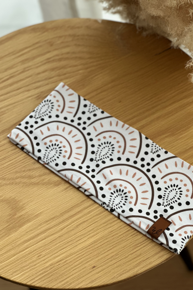 Stirnband Bows, glatt