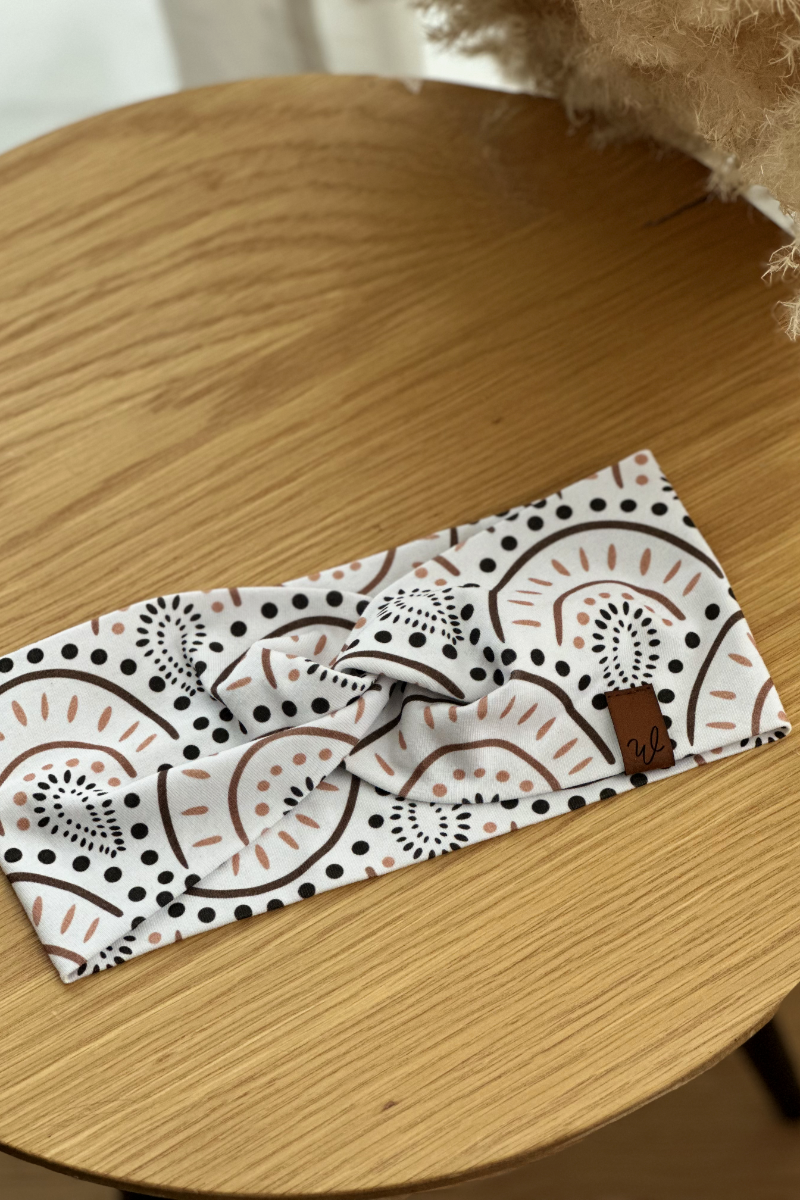 Stirnband Bows mit Knoten