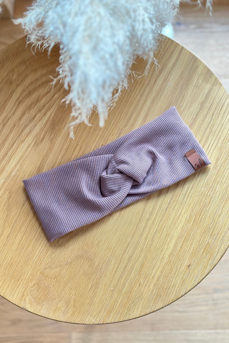 Stirnband RIB Mauve