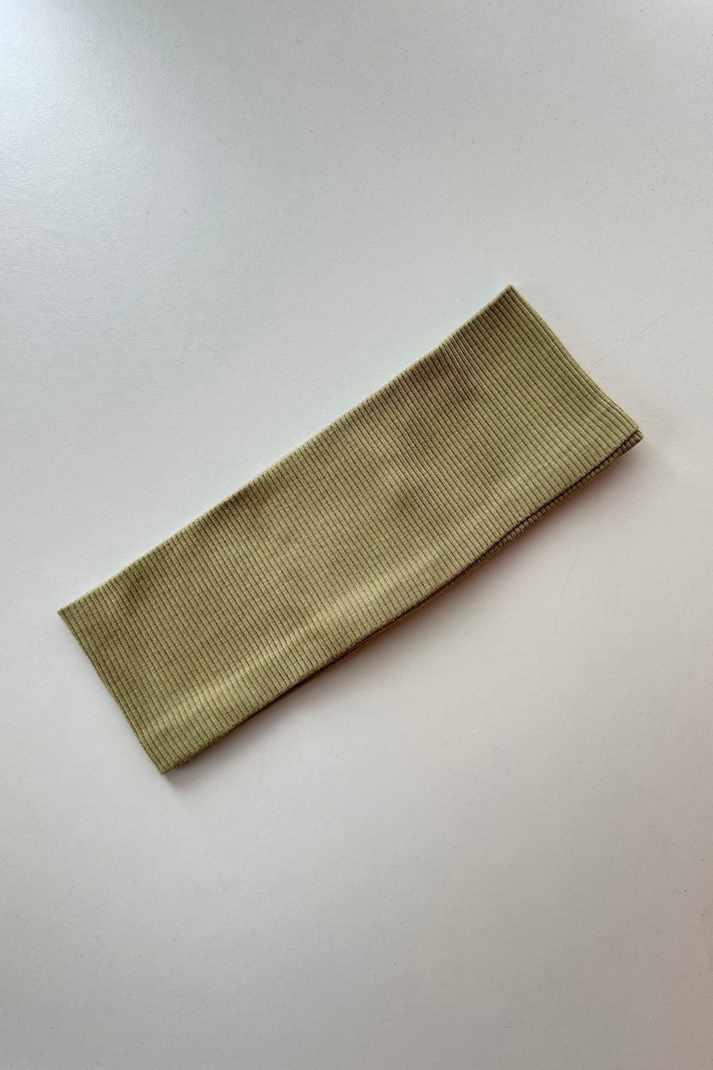 RIB Headband Olive