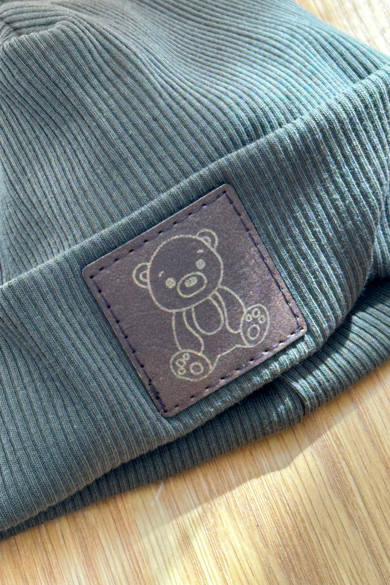 Beanie Bear - dark green