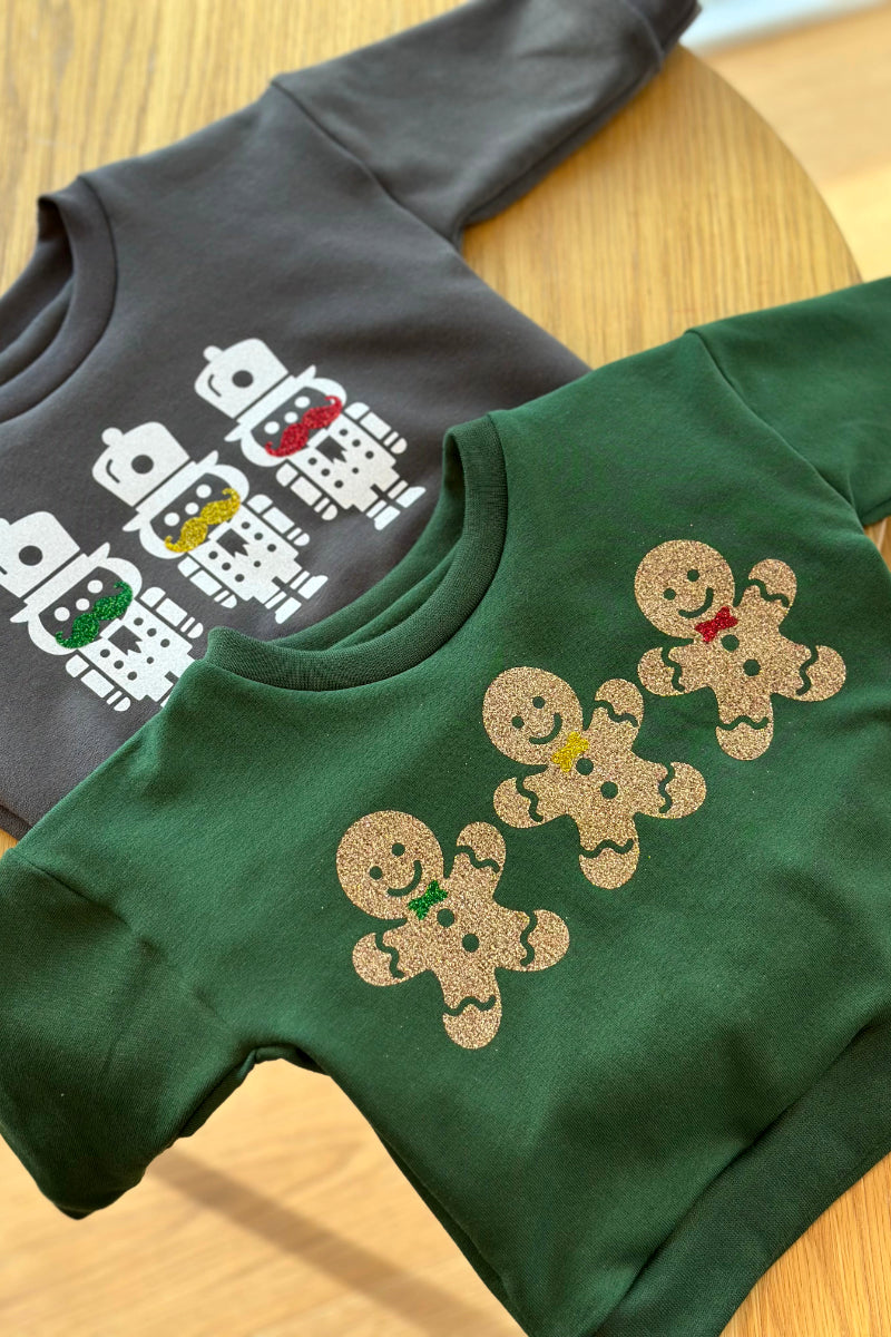 Christmas Sweater Gingerbread Friends
