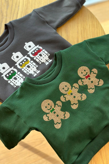 Christmas Sweater Gingerbread Friends