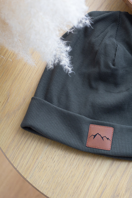 Beanie Dark Green "Mountain"