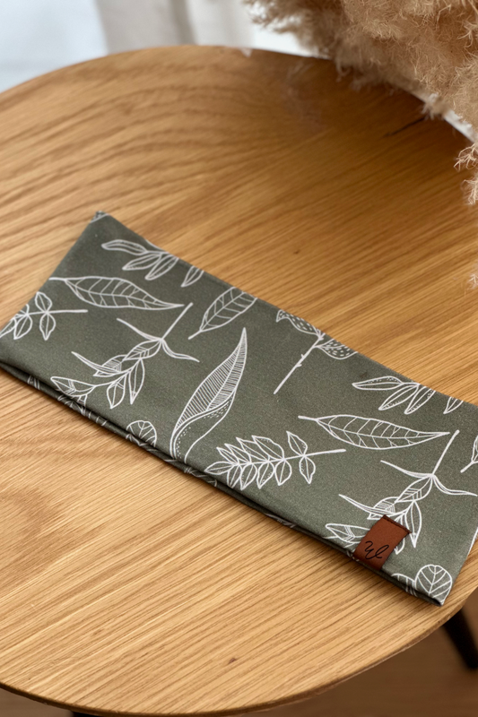 Stirnband Olive, glatt