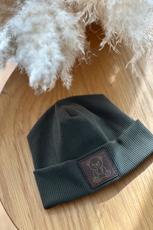 Beanie Bear - dark green