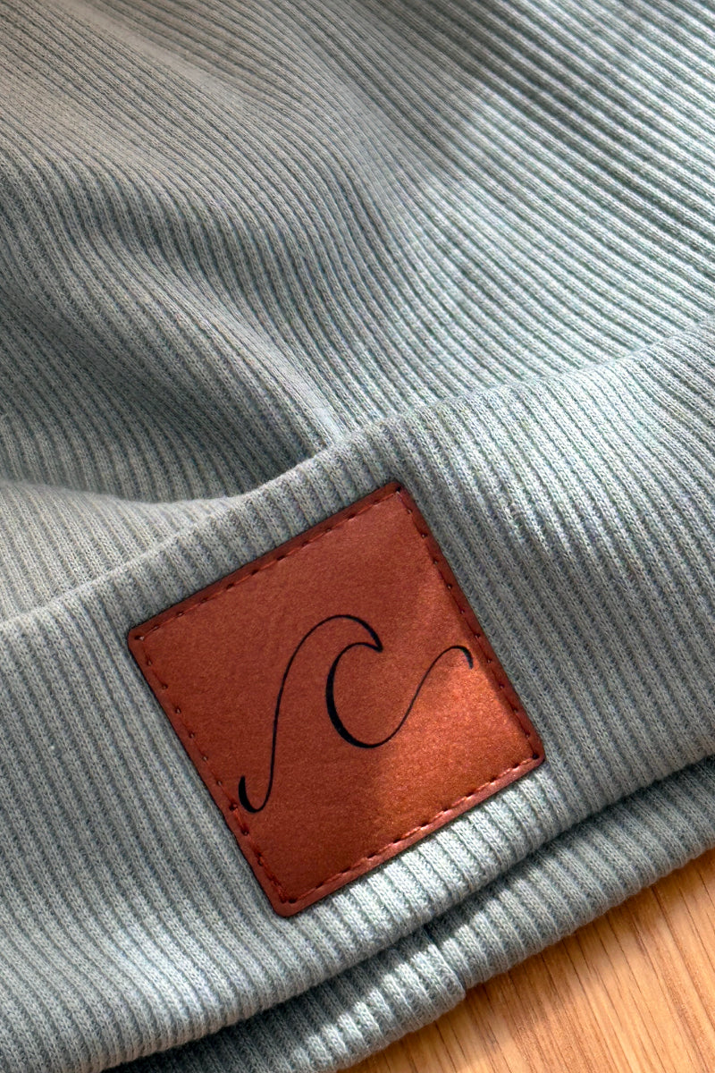 Beanie Petrol "Wave"