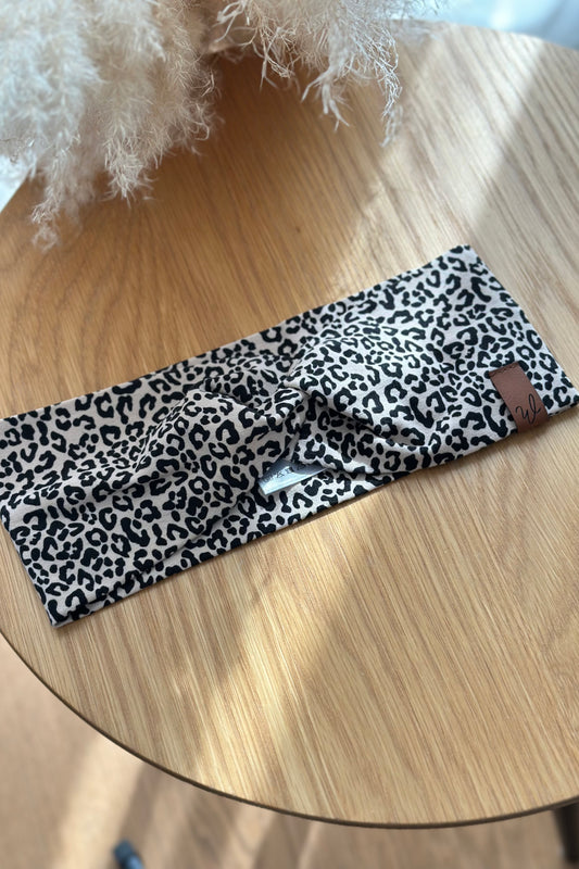Stirnband Leo mit Knoten